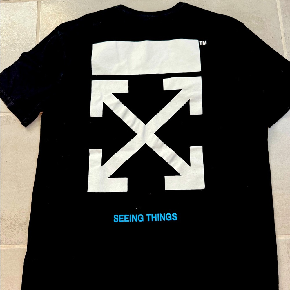 Off White Logo T-shirt size L